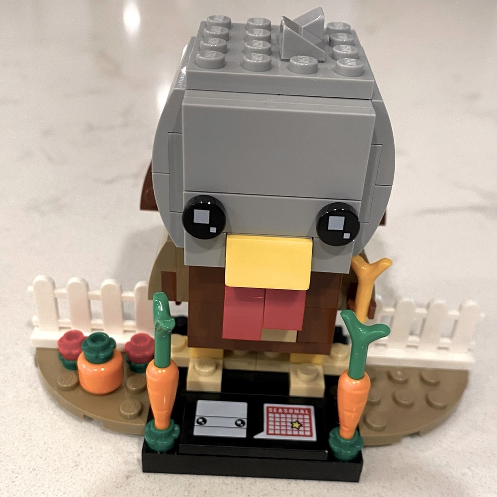 LEGO BRICKHEADZ 40273 THANKSGIVING HOLIDAY TURKEY